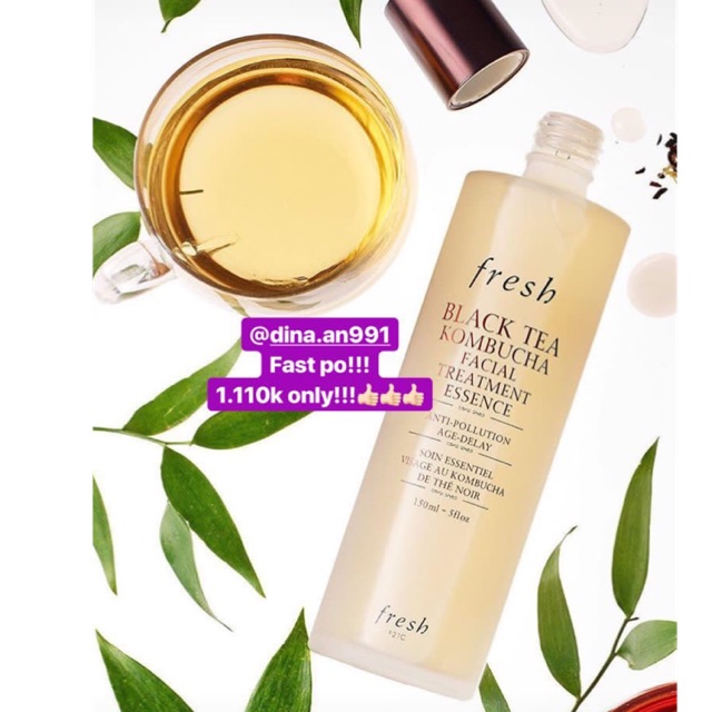 Fresh Black Tea Kombucha Essence