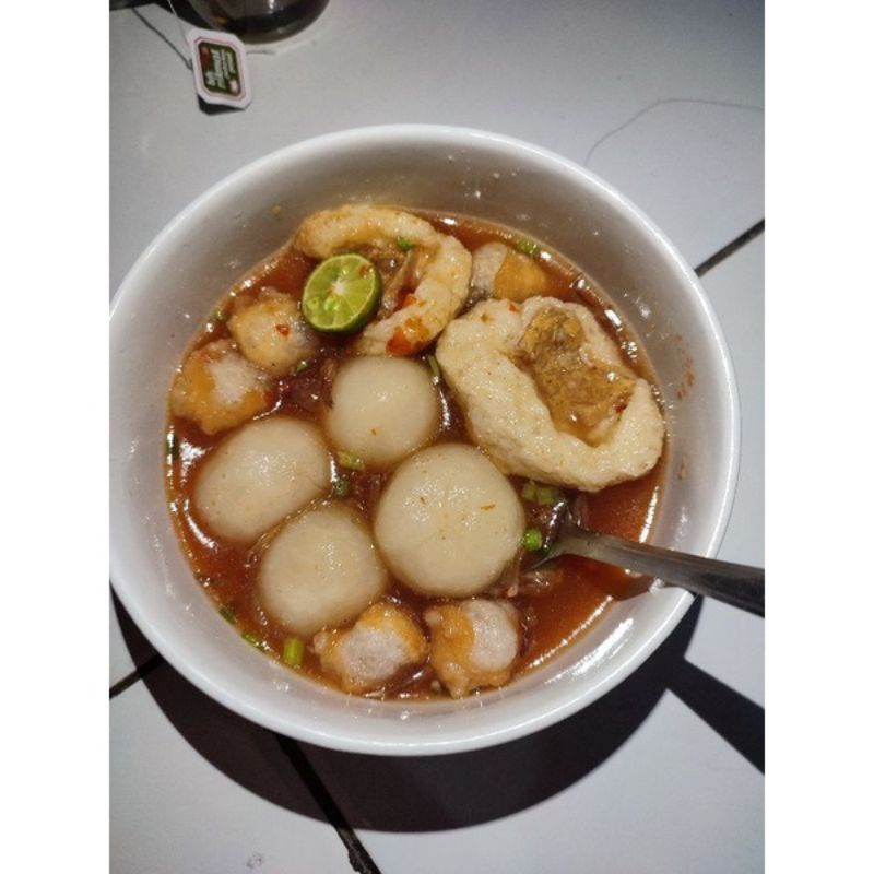 

Baso aci gajih bumbu mercon
