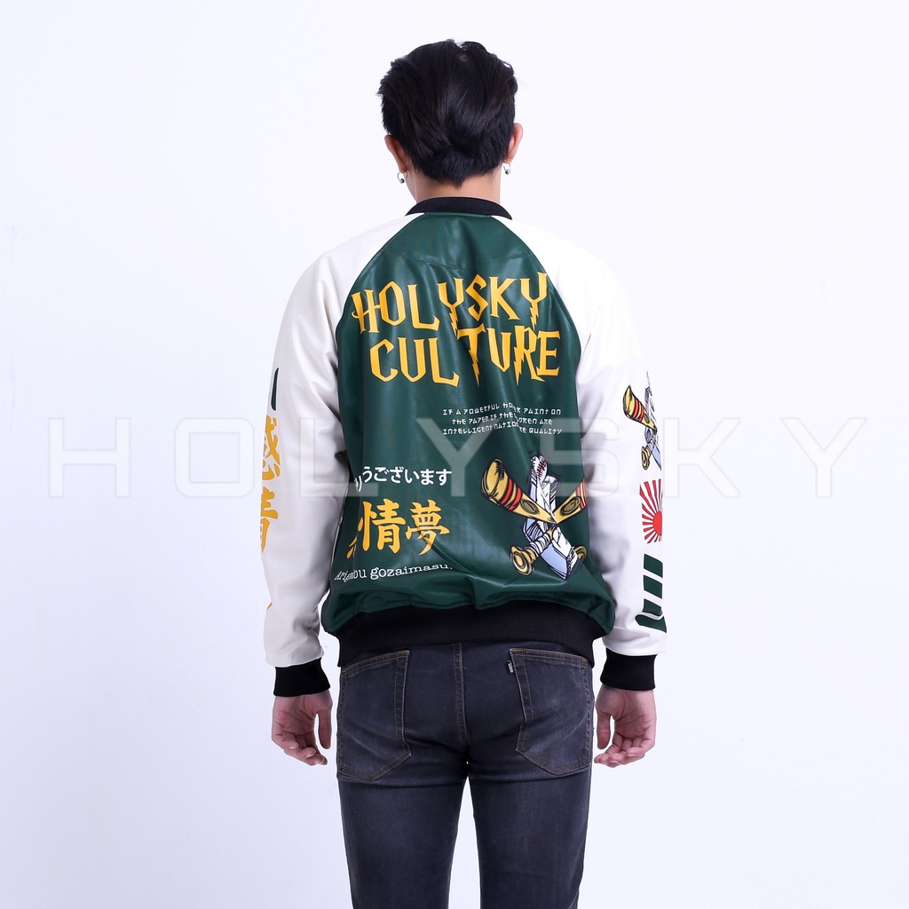Jaket Sukajan Original Jaket Sukajan Bomber Pria Jaket Baseball