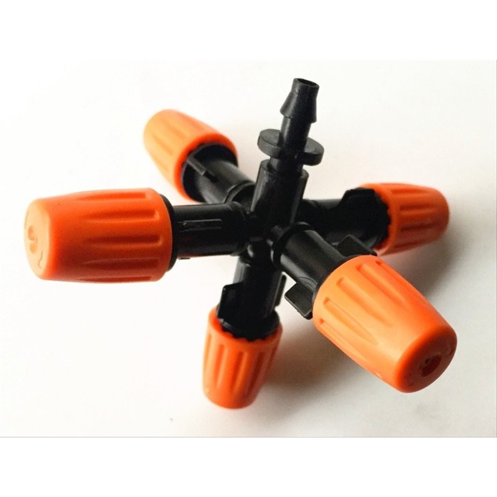 Mist Nozzle for Misting Pengkabutan  5 Way Untuk Selang Pe 7mm