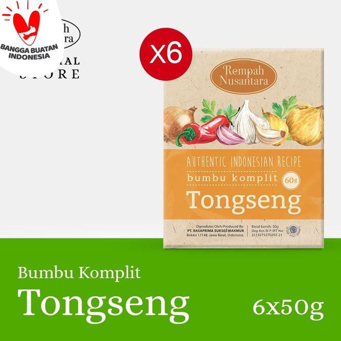 

Cuci Gudang Awal Tahun REMPAH NUSANTARA BUMBU TONGSENG 60 GRAM 1 PACK ( 6 PCS) Cuci Gudang Awal