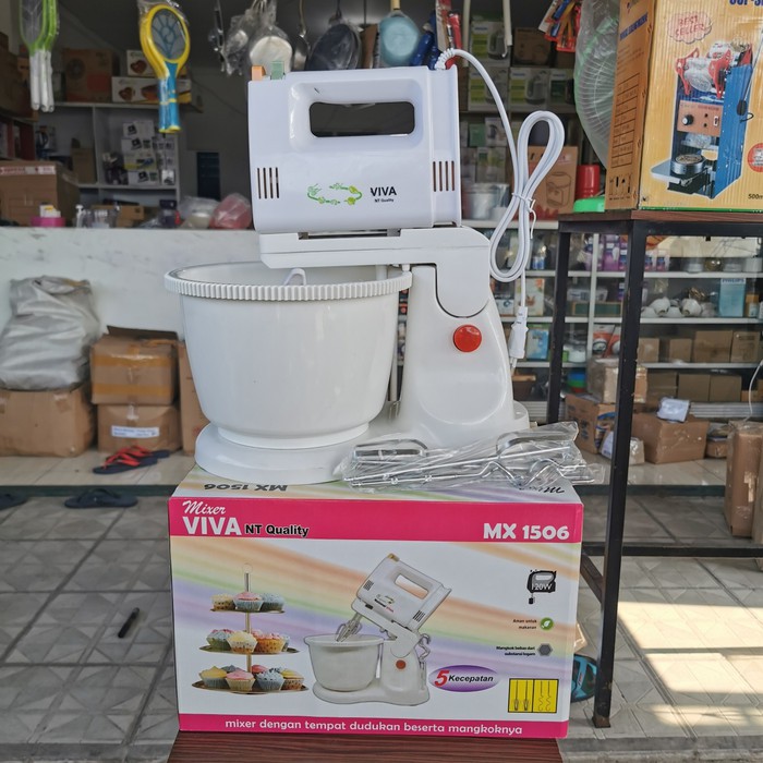 STAND MIXER / ALAT PENGADUK NATIONAL VIVA MX 1506 TERMURAH ORIGINAL