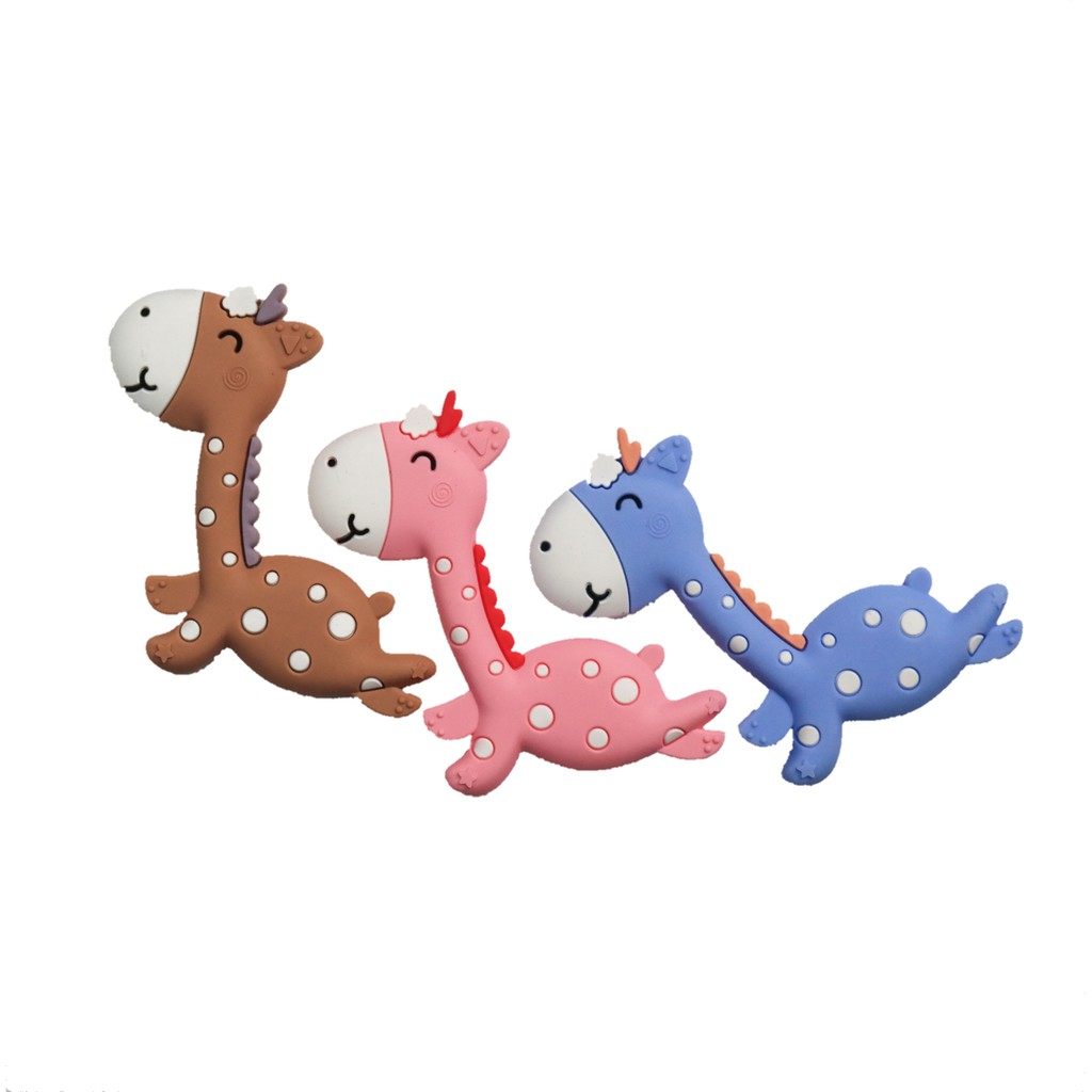 SILICONE BABY TEETHER BABY GIRAFFE