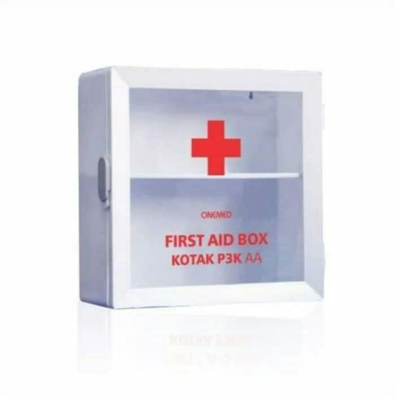 KOTAK P3K MASPION (FIRST AID BOX) KOTAK OBAT RUMAHAN / KOTAK OBAT P3K BAHAN PLASTIK