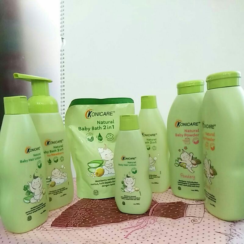 Jual Konicare baby powderhair lotionbaby bath 2 in 1 Indonesia