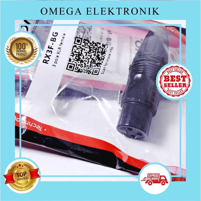 Soket Canon Roxtone/XLR Female Roxtone