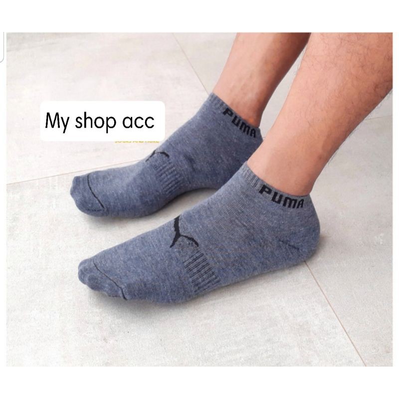 kaos kaki puma pendek semata kaki Sport olahraga socks pria wanita