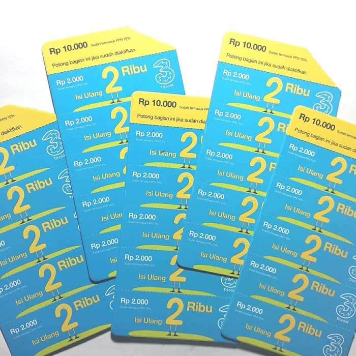 pulsa vocer tri 2ribu 2000