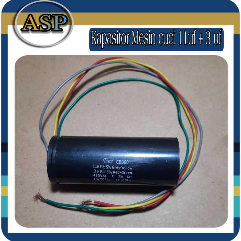 Kapasitor mesin cuci Sharp