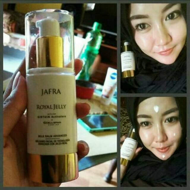 ROYAL JELLY MILK BALM JAFRA / ROYAL JELLY SERUM JAFRA