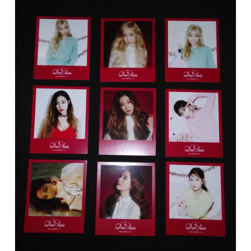 [READY RARE ] SNSD Girls' Generation TTS TaeTiSeo Dear Santa Goods - Polaroid