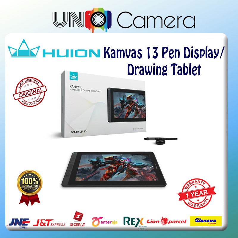 HUION Kamvas 13 Pen Display - Drawing Tablet