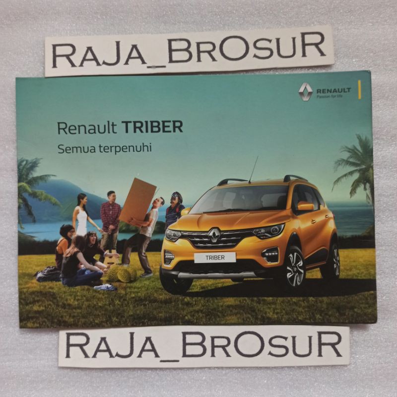 Poster brosur Renault Triber