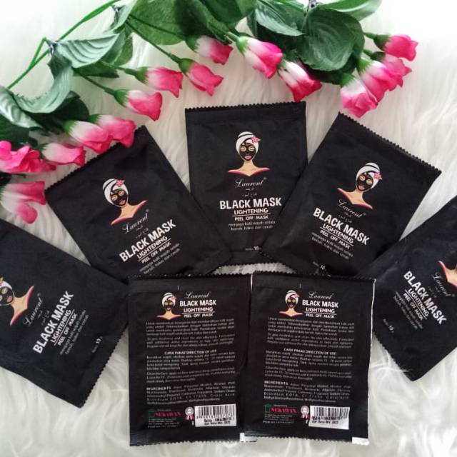 Laurent Black Mask Lightening Peel Of Mask