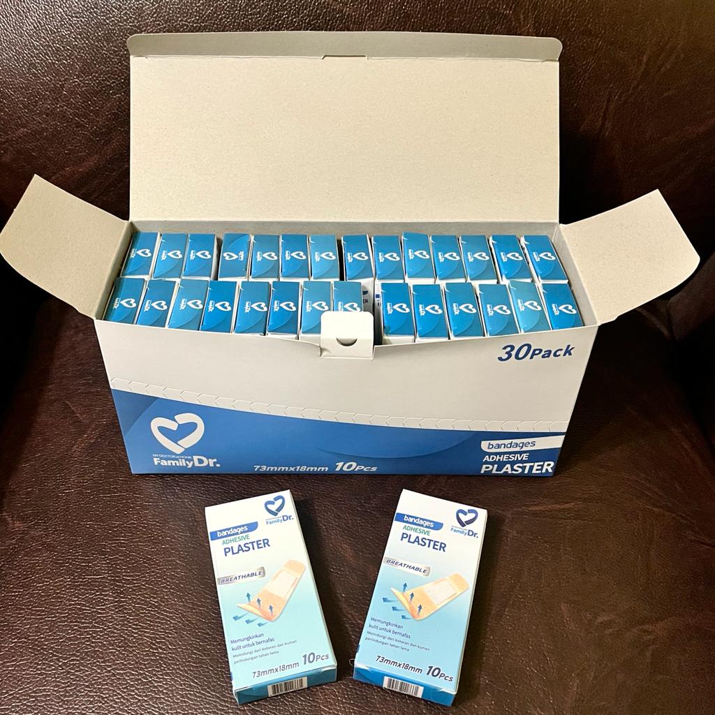 PLASTER LUKA TRANSPARAN FAMILY DR. / BANDAGES ADHESIVE PLASTER BREATHABLE