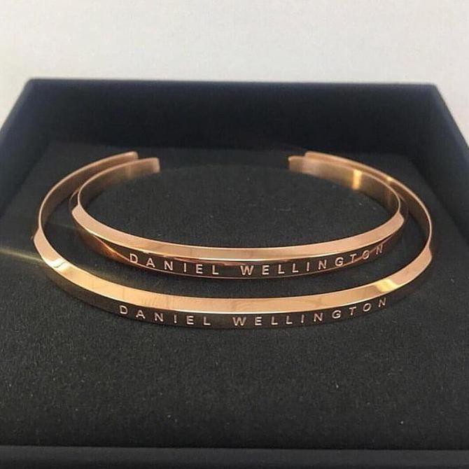 CUCI GUDANG Gelang DW Classic Brecelet Original - Rose Gold, S