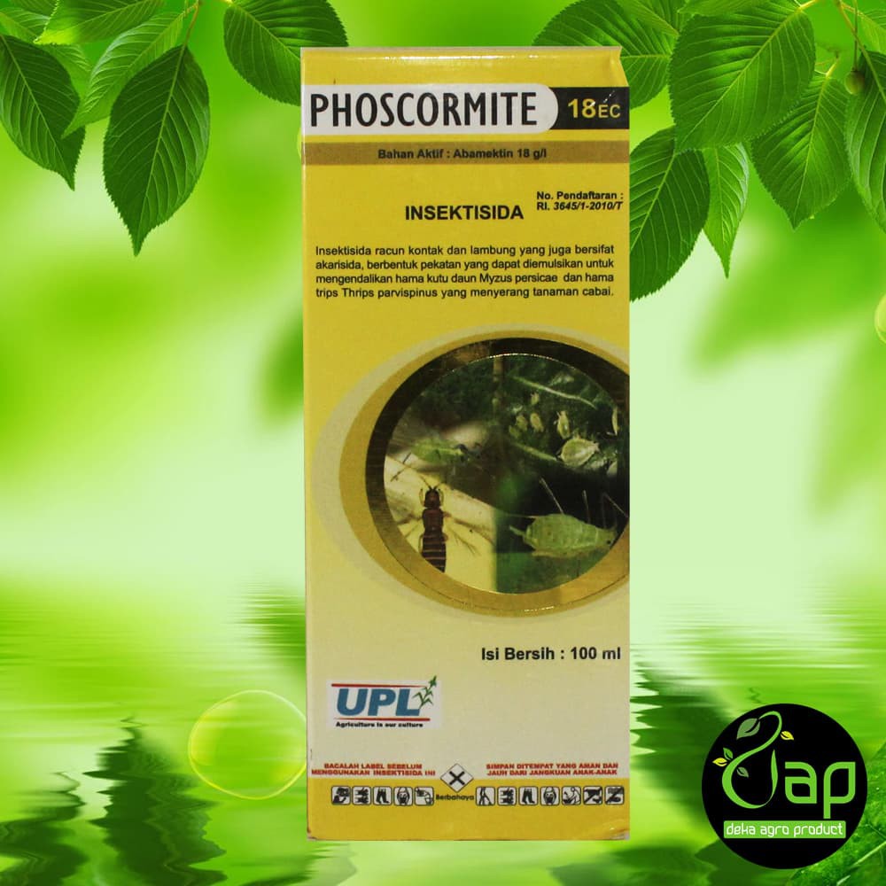 INSEKTISIDA PHOSCORMITE 18 EC 100 ML - BAHAN AKTIF ABAMEKTIN