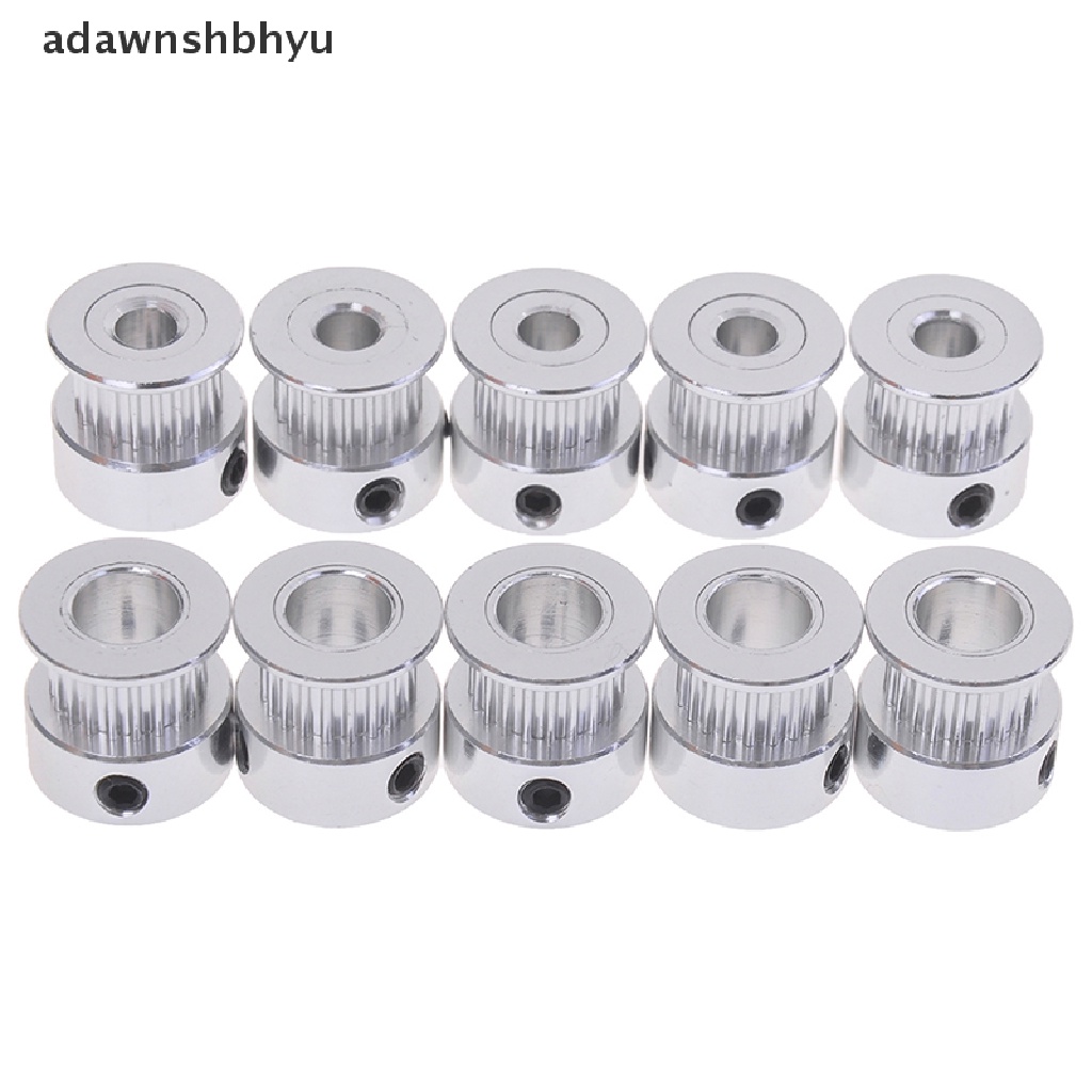 Adawnshbhyu 5Pcs gt2 timing pulley 20t 5/6.35 /8mm bore Untuk printer 6mm belt reprap 3d