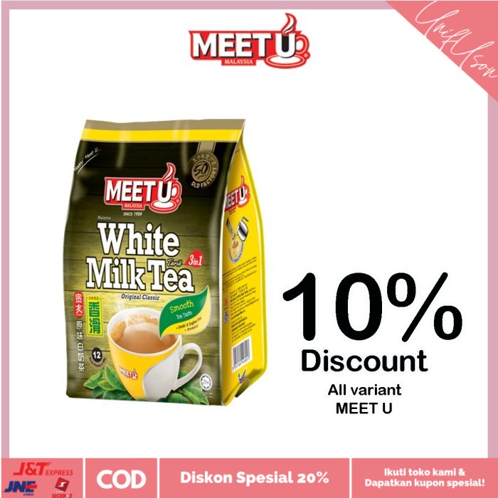 

⭐COD⭐ MeetU White Milk Tea ( PROMO )
