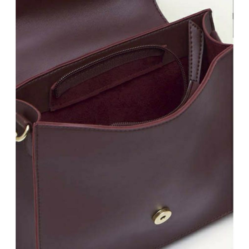 [ ORIGINAL ] Tas Arric Enders Aralt Burgundy Bag Sophie Martin Paris