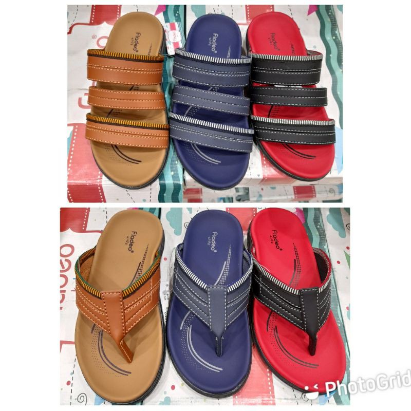 sandal slop anak laki -laki fladeo kids