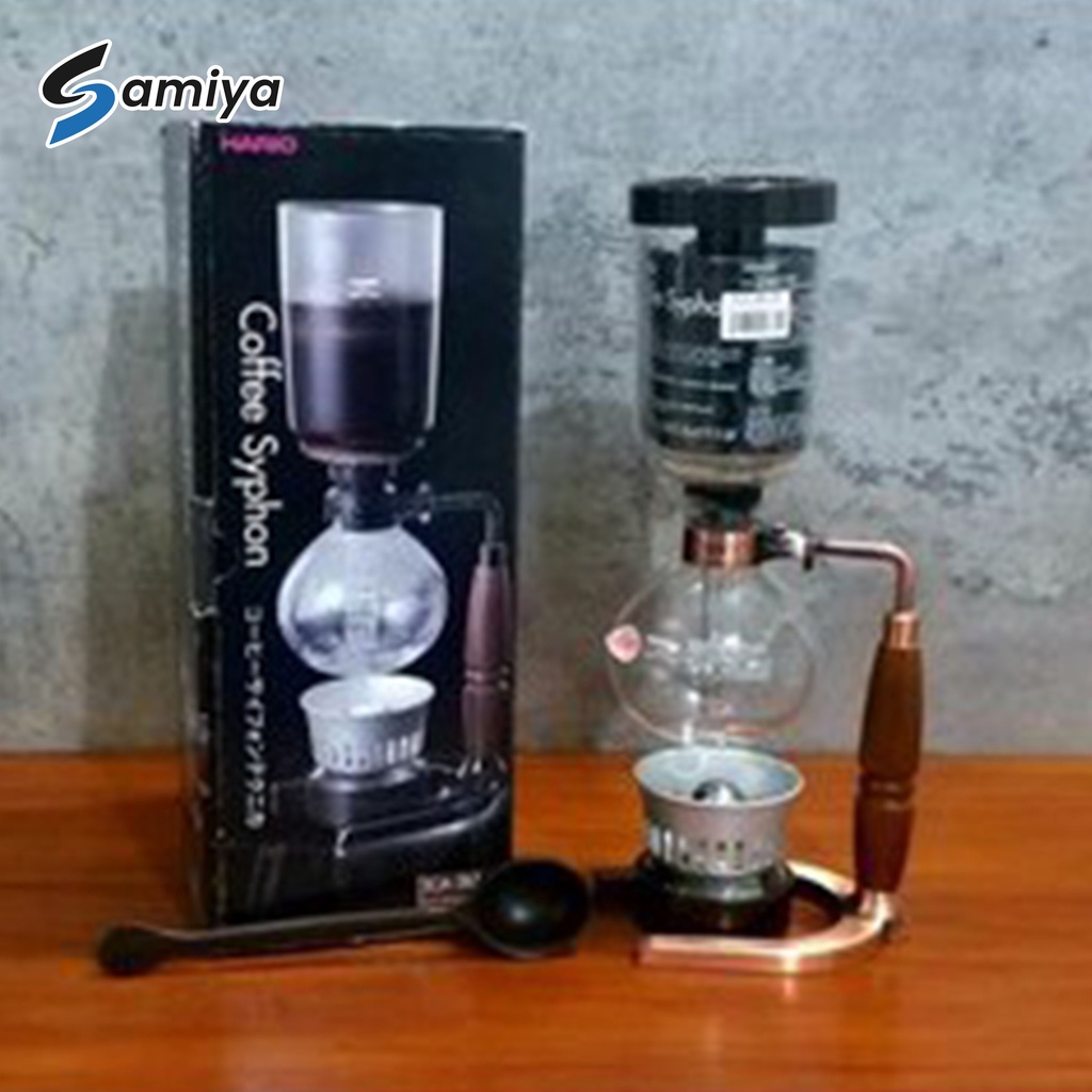 HARIO COFFEE SYPHON TECHNICA 3 CUPS BRONZE