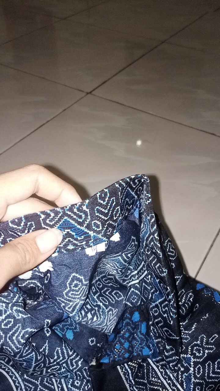 Wm>couple  Batik Couple Batik Keluarga Batik Toraja Biru Navy Batik Termurah Konveksi Sendiri