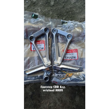 Footstep K45 postep K45 bostep K45 postep belakang CBR 250 original AHM dan import sport day/gorilla