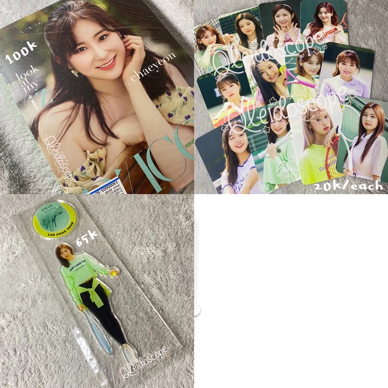 IZONE Chaeyeon DICON (Magazine/standee/pc)