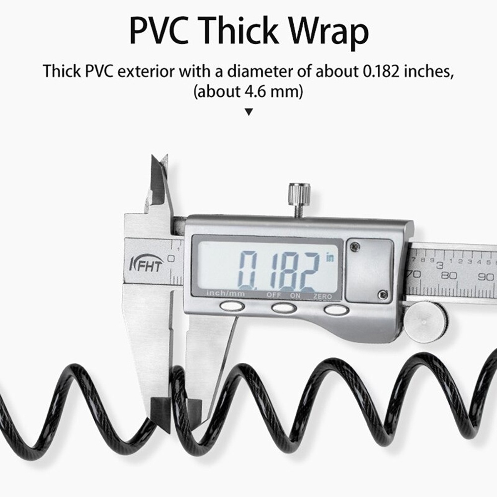 ROCKBROS T512 Kunci Gembok Sepeda Kombinasi 4 Angka Bicycle Lock