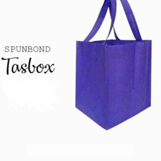 

✨ BISA COD ✨ Hot produk TASBOX SPUNBOND UK 22X22 / GOODIEBAG SPUNBOND/TAS BESEK