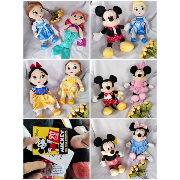 Boneka Disney X Nevada Mickey Minnie princess