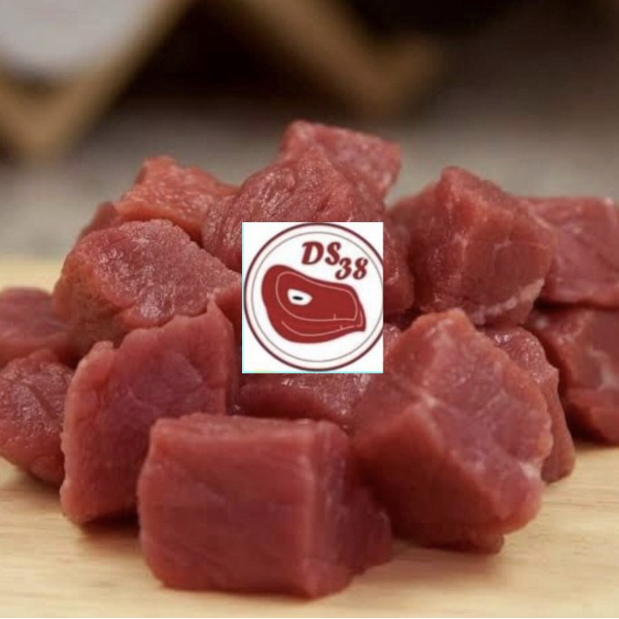 

Daging Sapi SOP / RAWON IMPORT POTONGAN CUBE @1Kg - LESS FAT