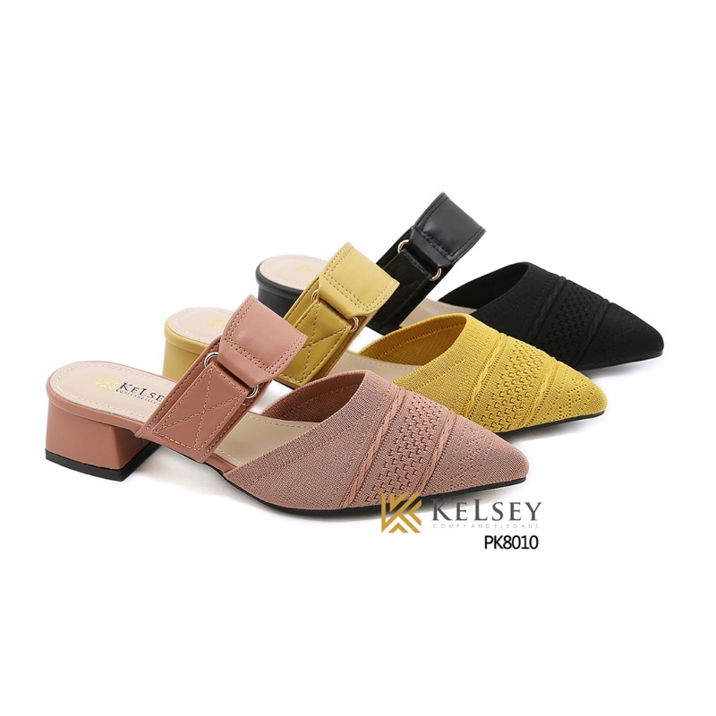 (GRATIS ALAS KAKI) NICOLE SANDAL WANITA HAK TAHU 4CM  KELSEY PK8010