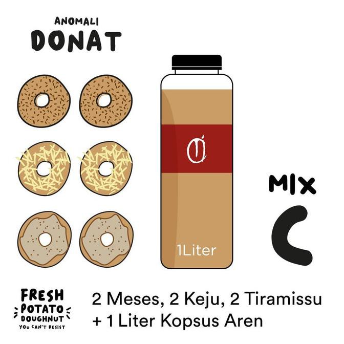 

Paket Donat Mix Box C (Khusus Kurir Instant)