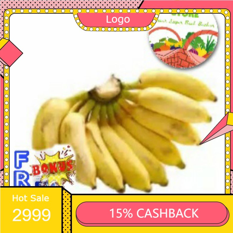 

RENGKEK SURABAYA - Pisang Susu - Per Sisir
