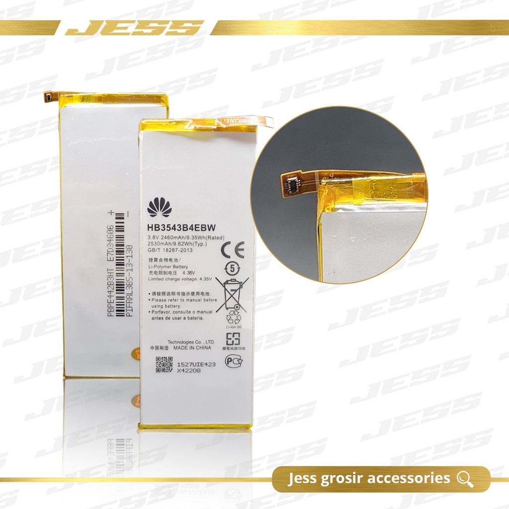 Baterai Battery Original HW HB3543B4EBW Ascend P7 , Ascend P7 Dual L00 , L05 , L07 , L09 , L10 , L11