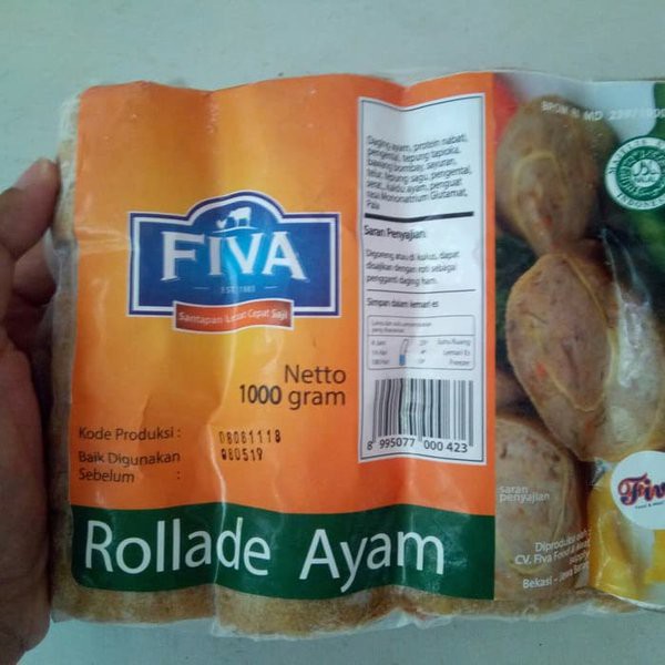 Fiva Rolade Sapi dan Ayam 1 Kg