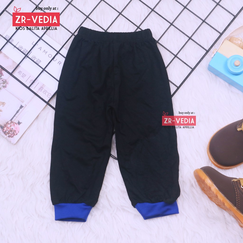 Jogger Sport Bayi - 2 Tahun / Celana Panjang Anak Laki-Laki Polos Import Murah Joger Denim Adem