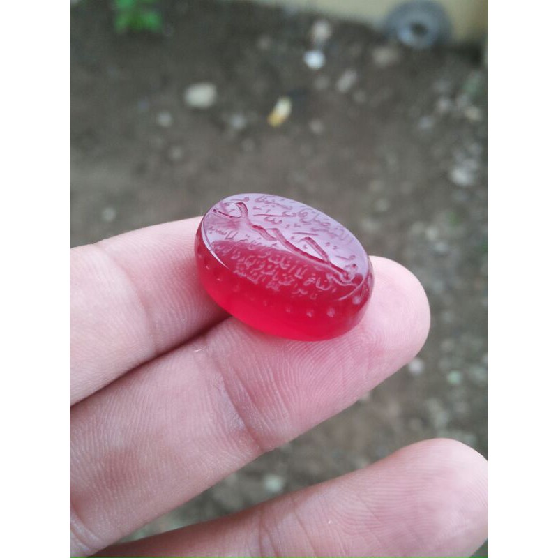 Akik Yaman Ahmar Shalawat Fatih