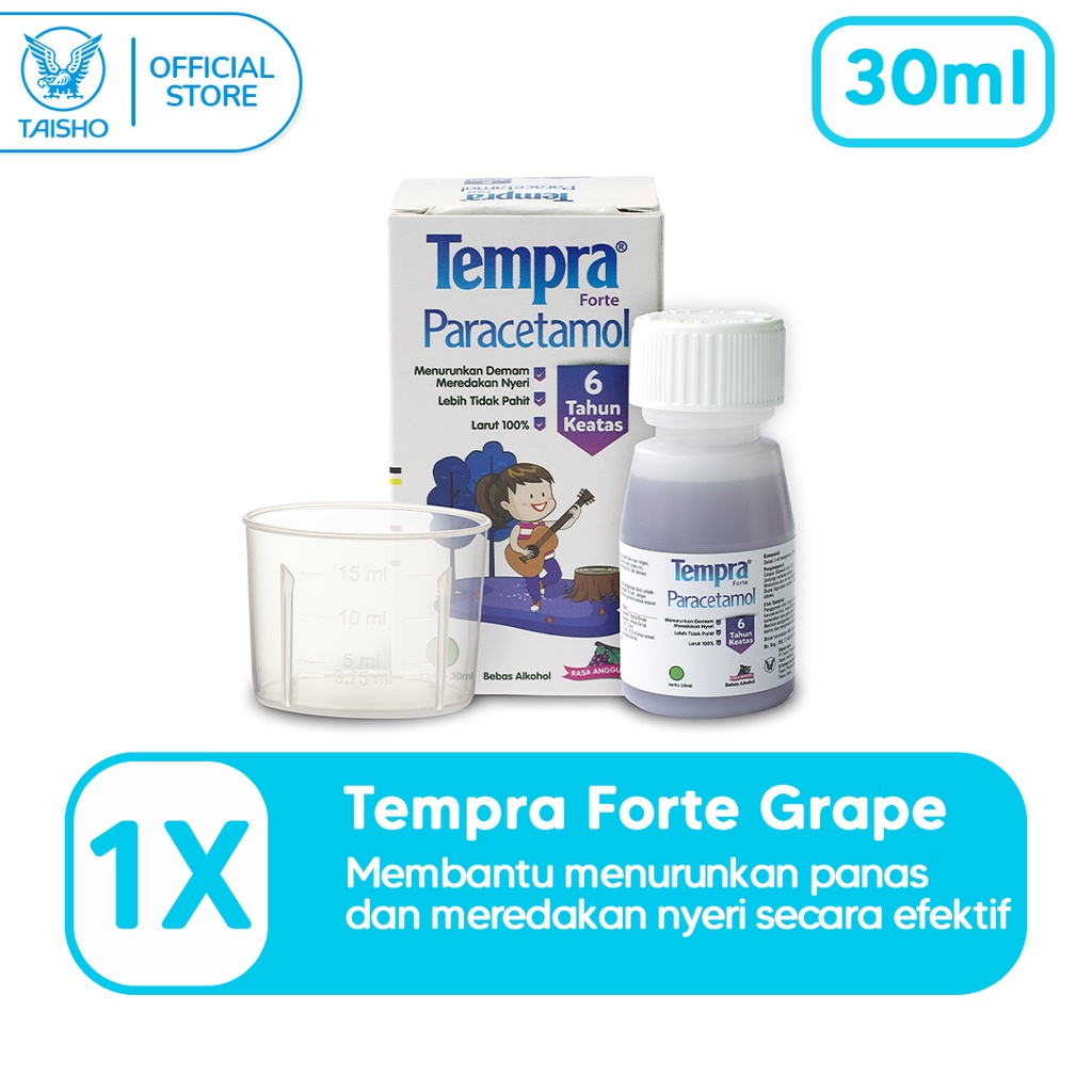 Tempra Forte Paracetamol Anak Rasa Anggur 30ml