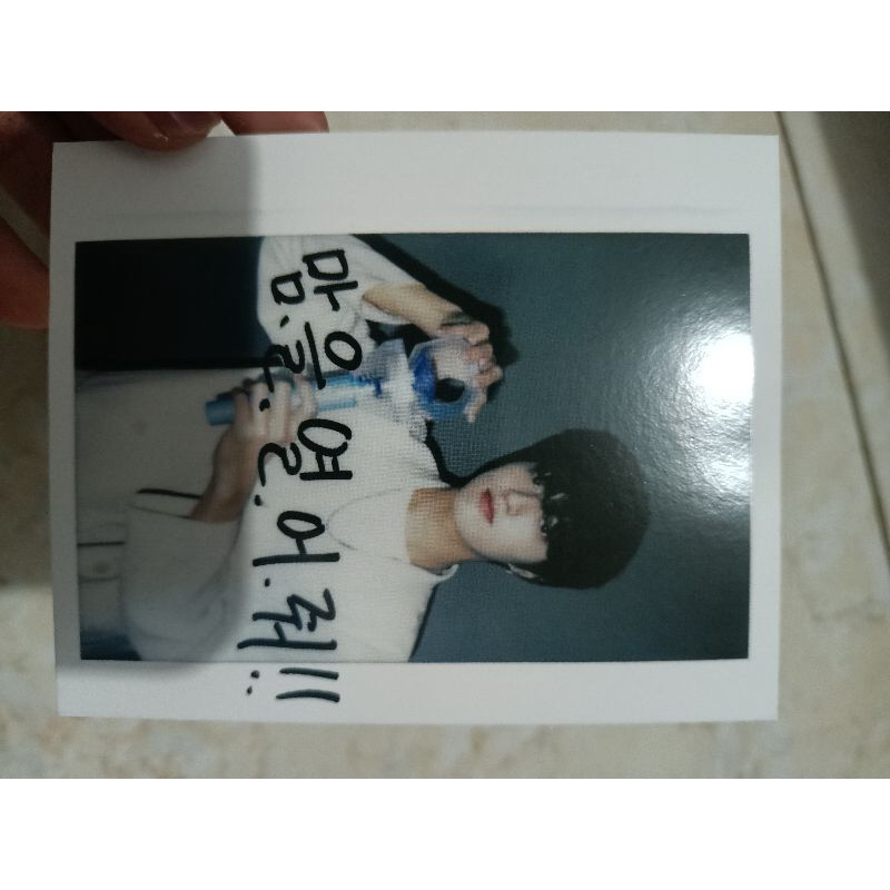 POB PHOTOCARD PC HARUTO LIGHTSTICK TREASURE WEVERSE BENEFIT