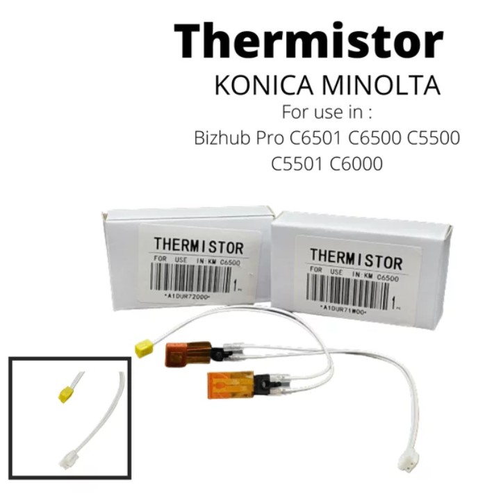 Thermistor Konica Minolta Bizhub Pro C6501 C6500 C5500 C5501 C6000 SET