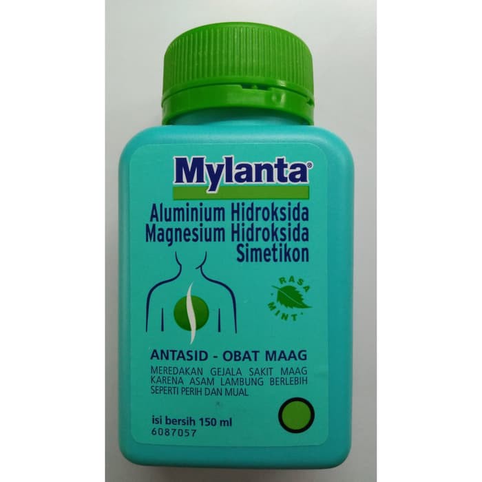 MYLANTA LIQUID 150ML SIRUP OBAT LAMBUNG MAAG KEMBUNG