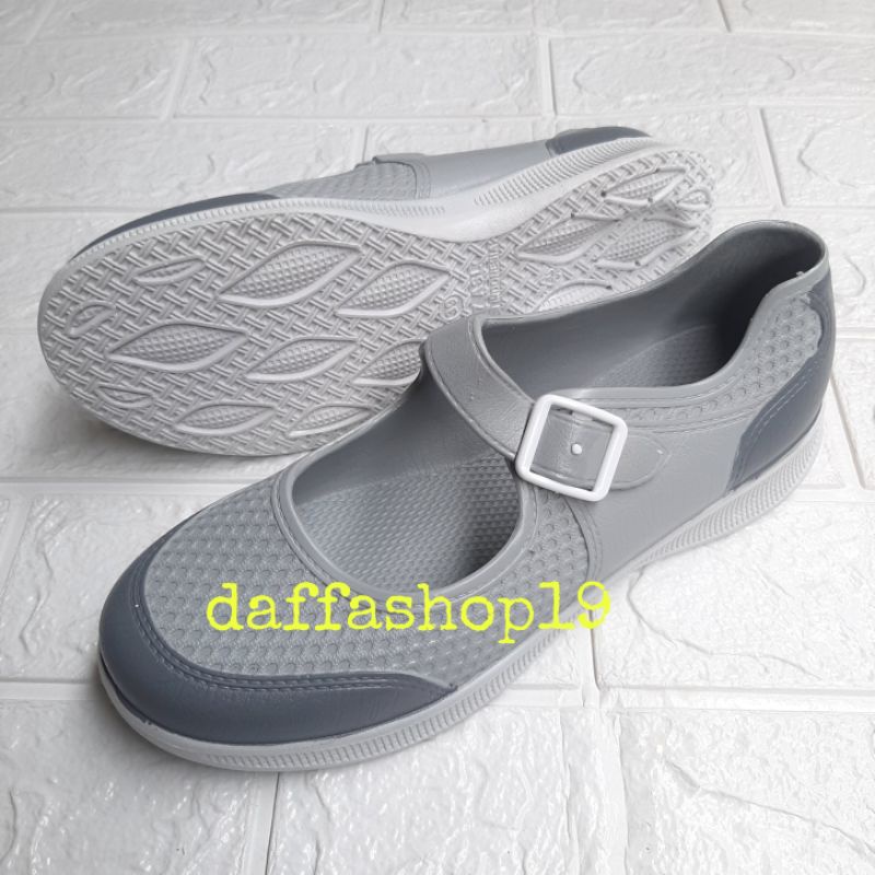 Sepatu Karet Wanita Att BSL 487/Sepatu Karet Wanita Anti Air Slip On Uk.37-40