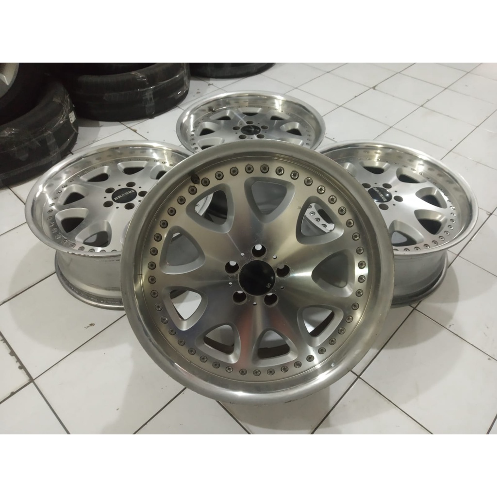 velg mobil bekas untuk mobil mercedes ring 20 merek brabus hole 5x120