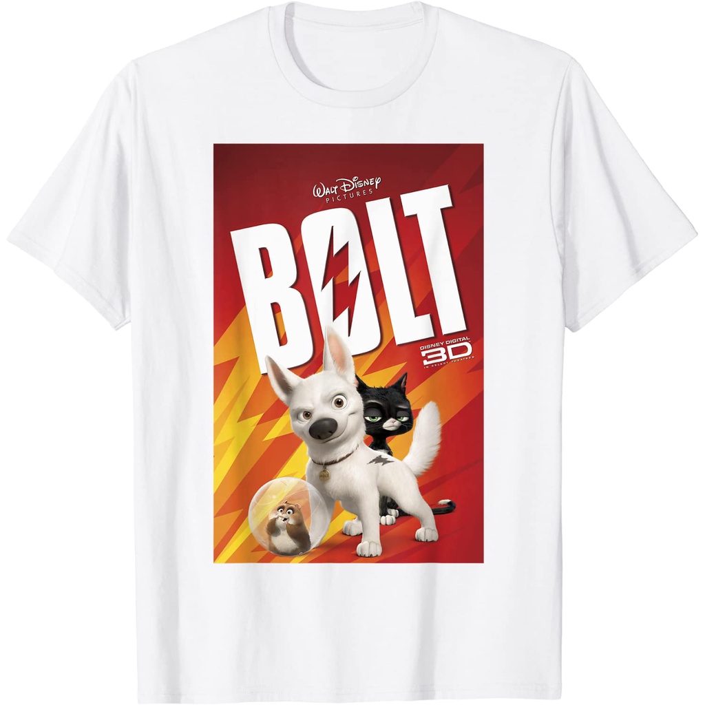 Kaos Anak Disney Bolt Poster T-Shirt
