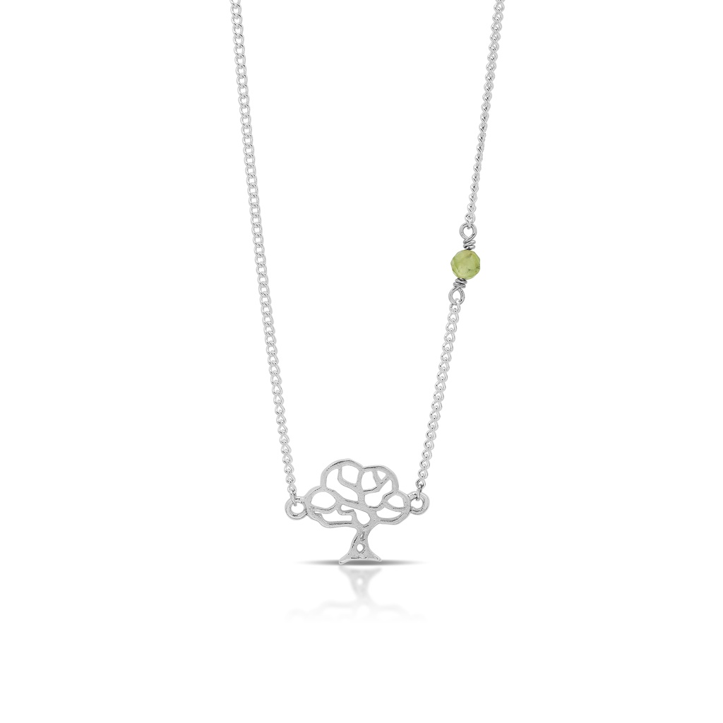 Tree Silhouette Silver Necklace | Kalung Sterling Silver 925