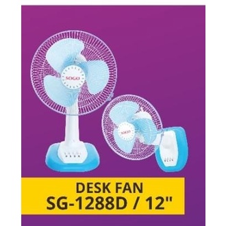 Kipas angin Sogo DUO 12 inch / Desk Fan 12 inch DUO SG-1288D