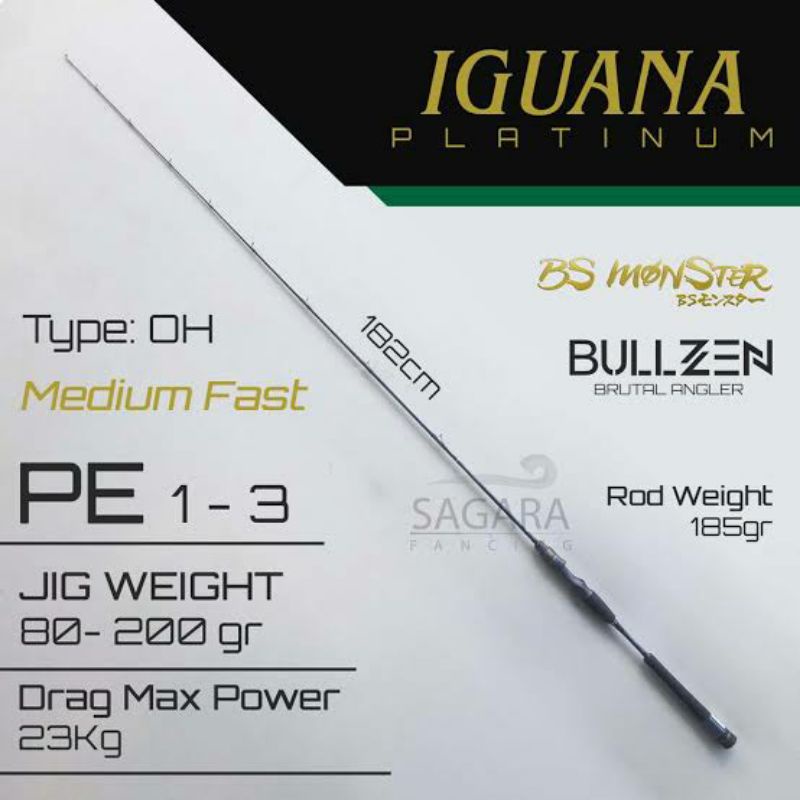 Joran Bullzen Iguana Platinum PE.1-3